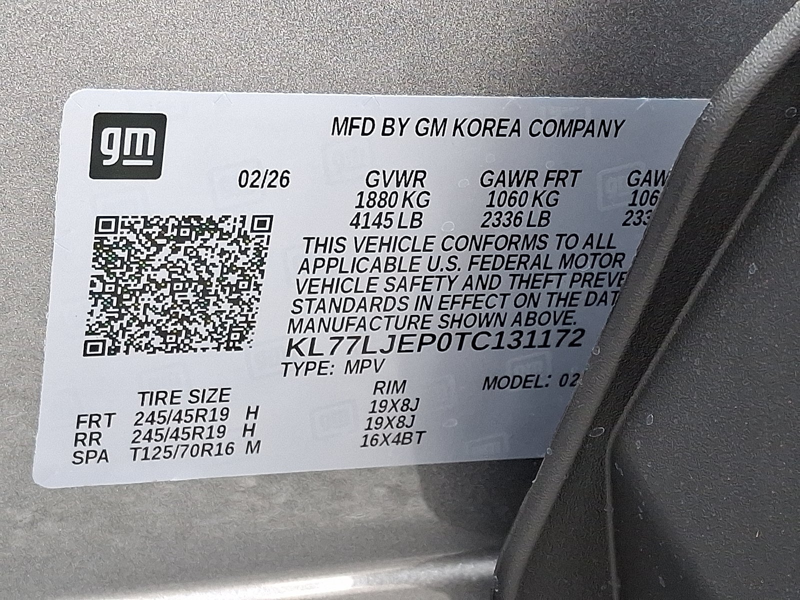 2026 Chevrolet Trax 2RS FWD