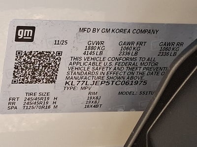 2026 Chevrolet Trax 2RS FWD