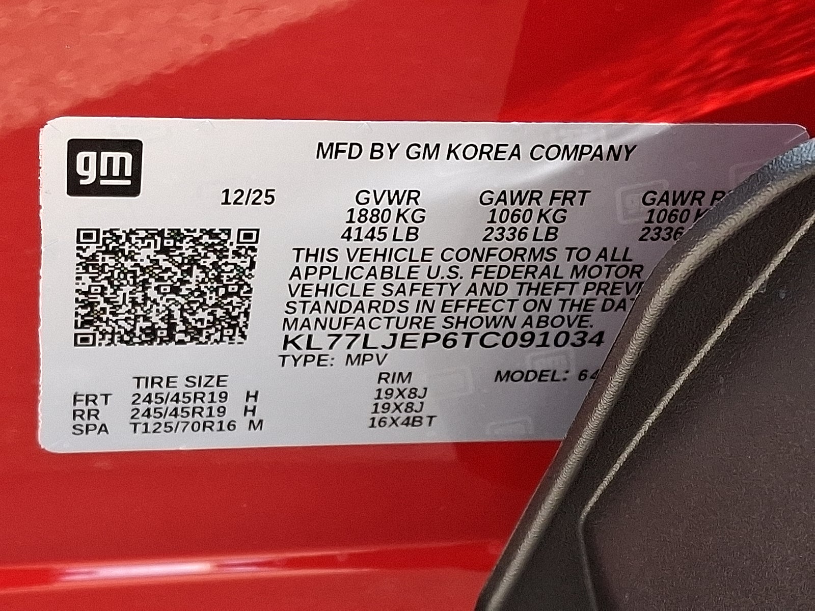 2026 Chevrolet Trax 2RS FWD