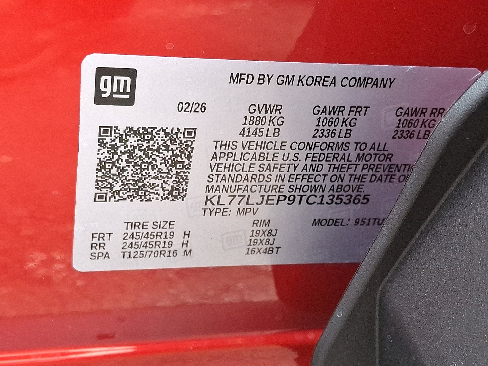 2026 Chevrolet Trax 2RS FWD