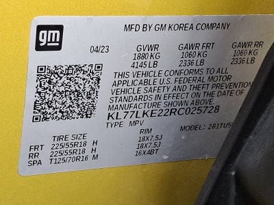 2024 Chevrolet Trax ACTIV FWD