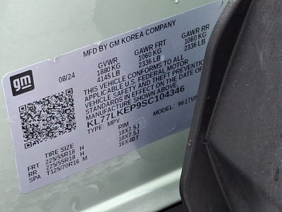 2025 Chevrolet Trax ACTIV FWD