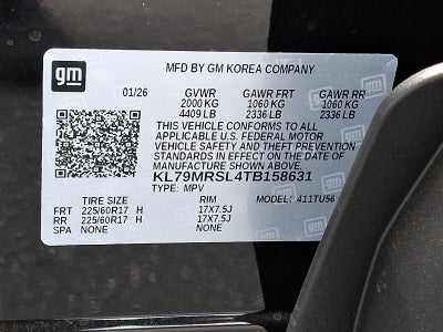 2026 Chevrolet Trailblazer LT AWD