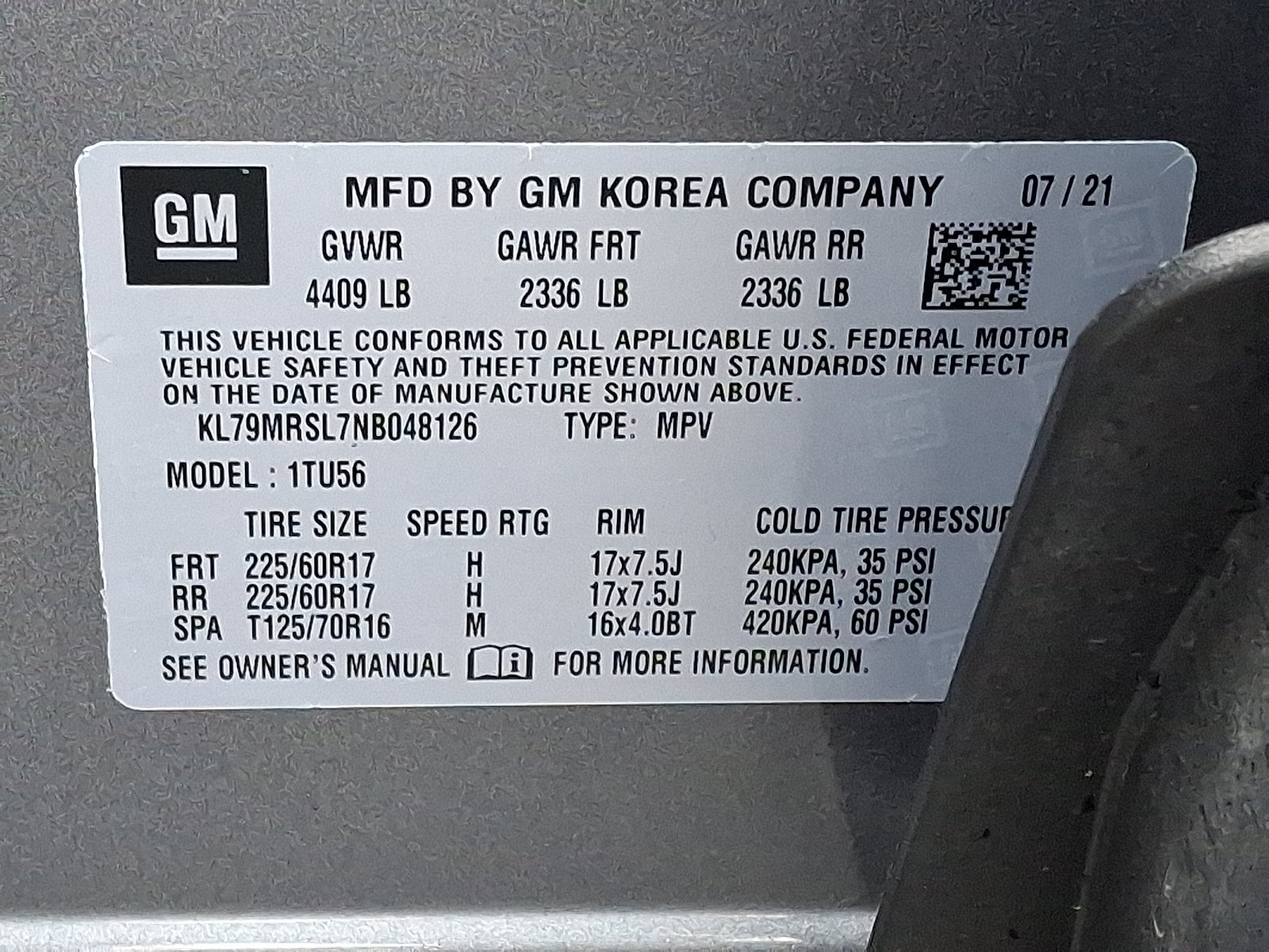 2022 Chevrolet Trailblazer LT AWD