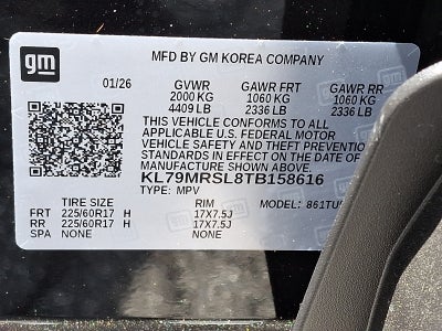 2026 Chevrolet Trailblazer LT AWD