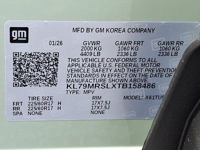 2026 Chevrolet Trailblazer LT AWD