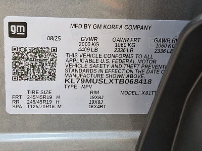 2026 Chevrolet Trailblazer RS