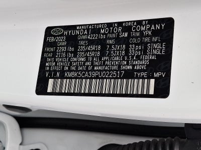 2023 Hyundai Kona Limited AWD