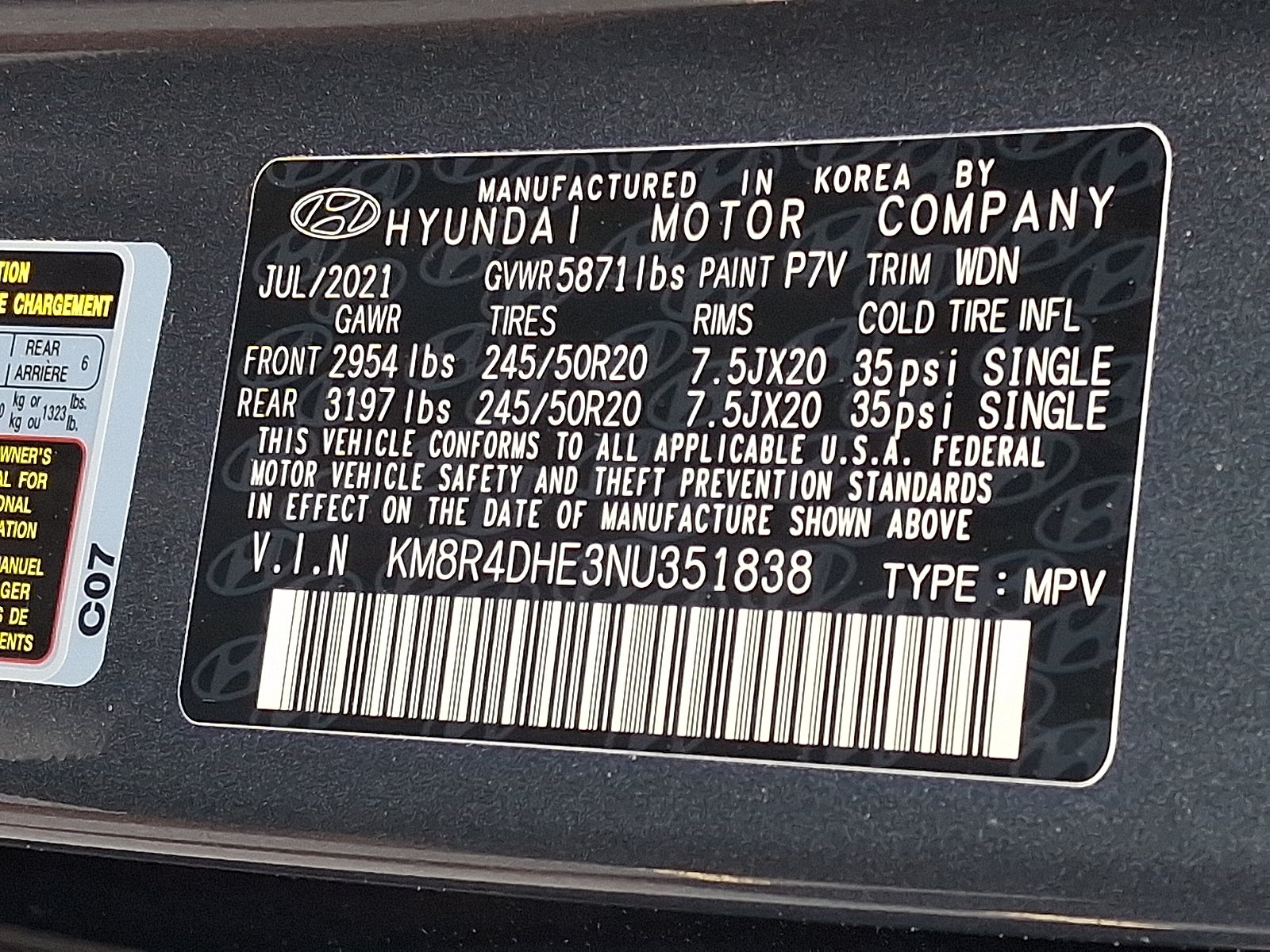 2022 Hyundai Palisade SEL AWD