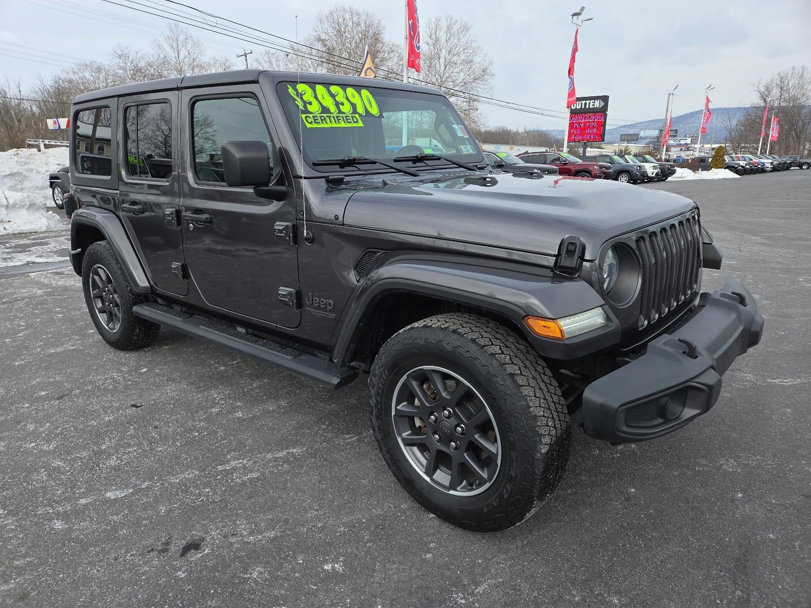 2021 Jeep Wrangler Unlimited 80th Anniversary 4x4 *Ltd Avail*