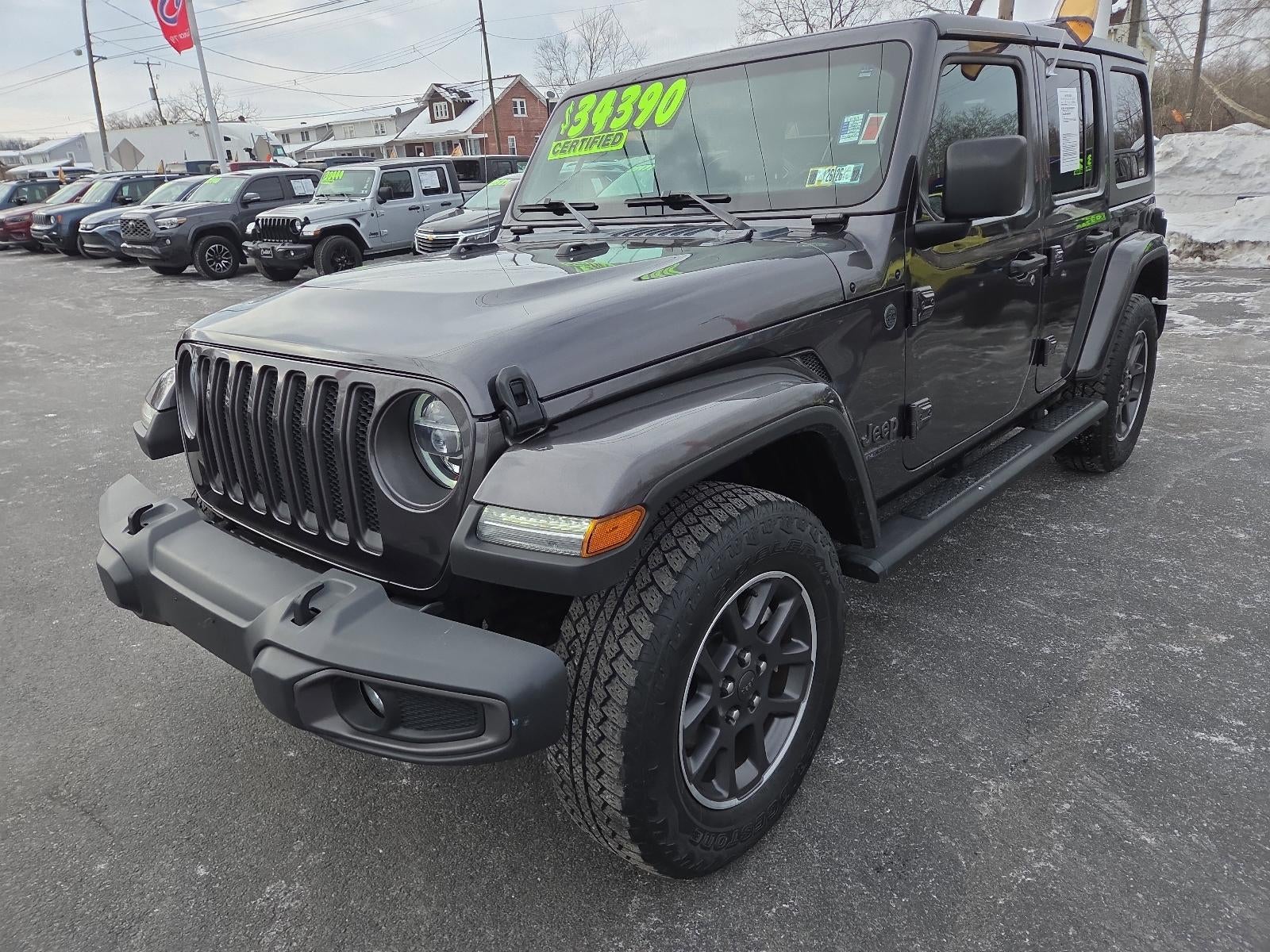 2021 Jeep Wrangler Unlimited 80th Anniversary 4x4 *Ltd Avail*