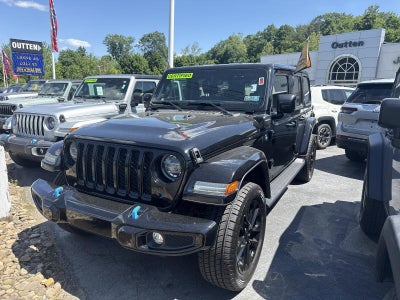 2021 Jeep Wrangler 4xe Unlimited Sahara High Altitude 4x4