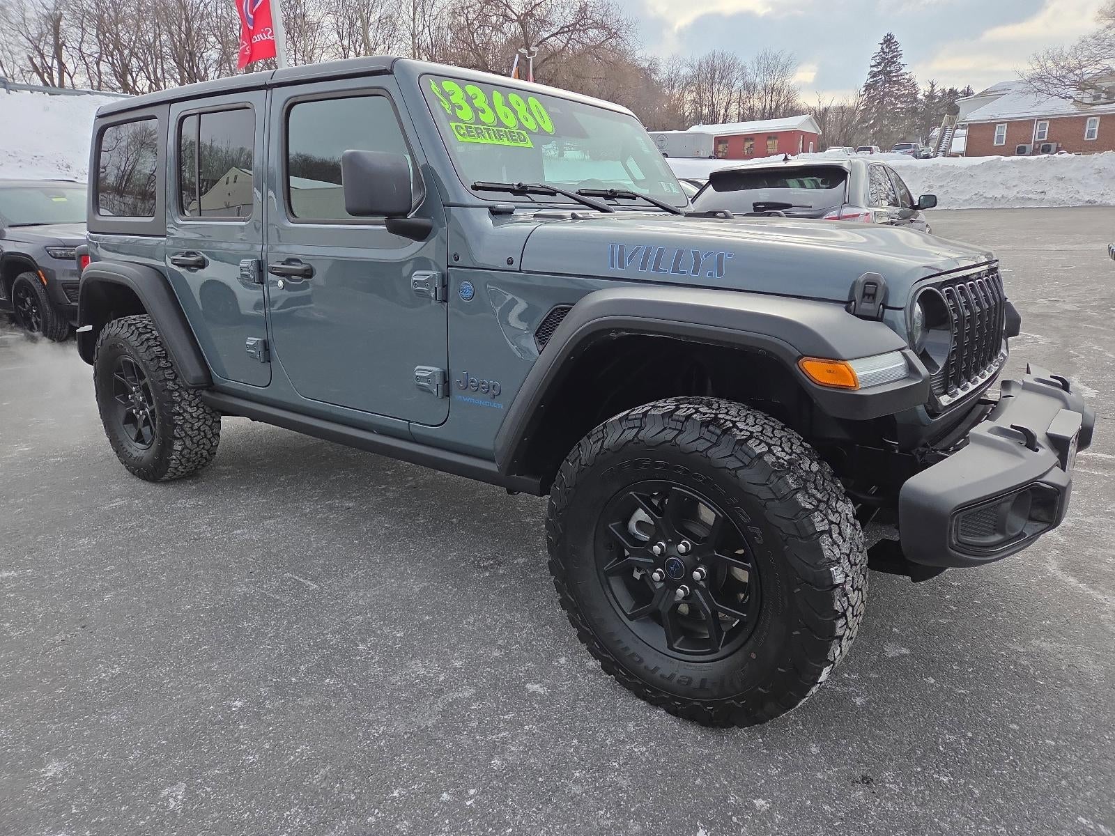 2025 Jeep Wrangler 4xe Willys 4x4
