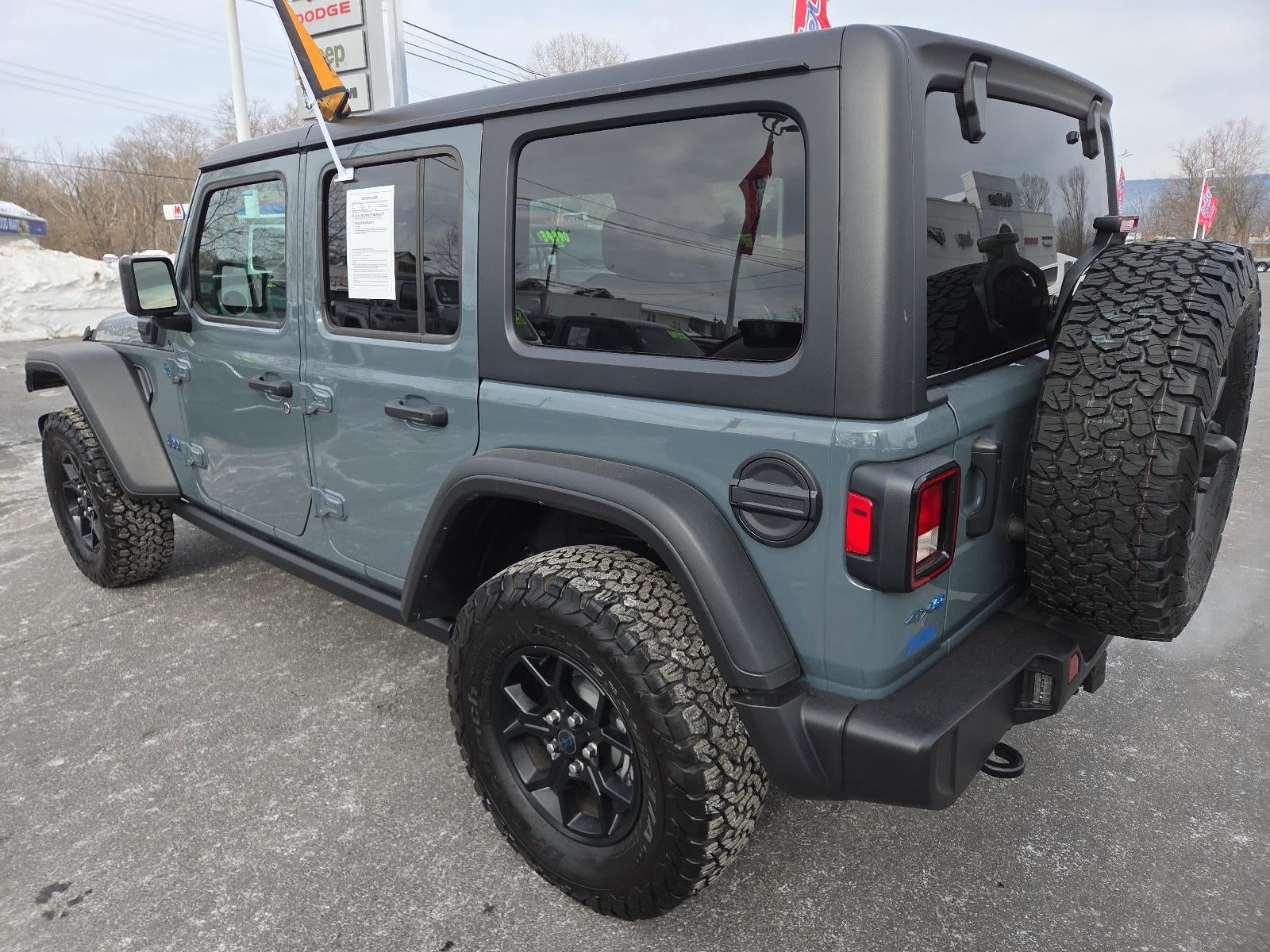 2025 Jeep Wrangler 4xe Willys 4x4