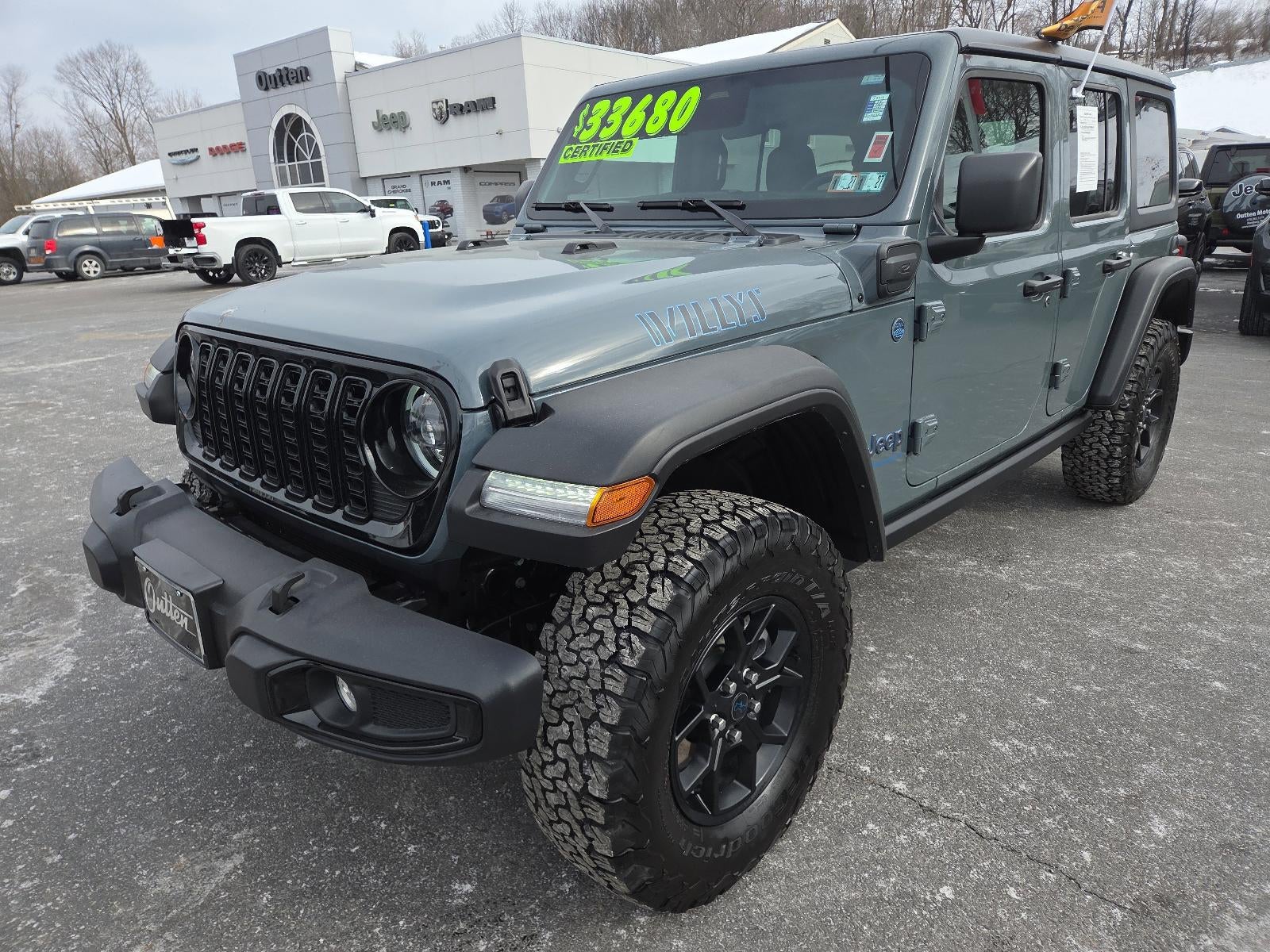 2025 Jeep Wrangler 4xe Willys 4x4