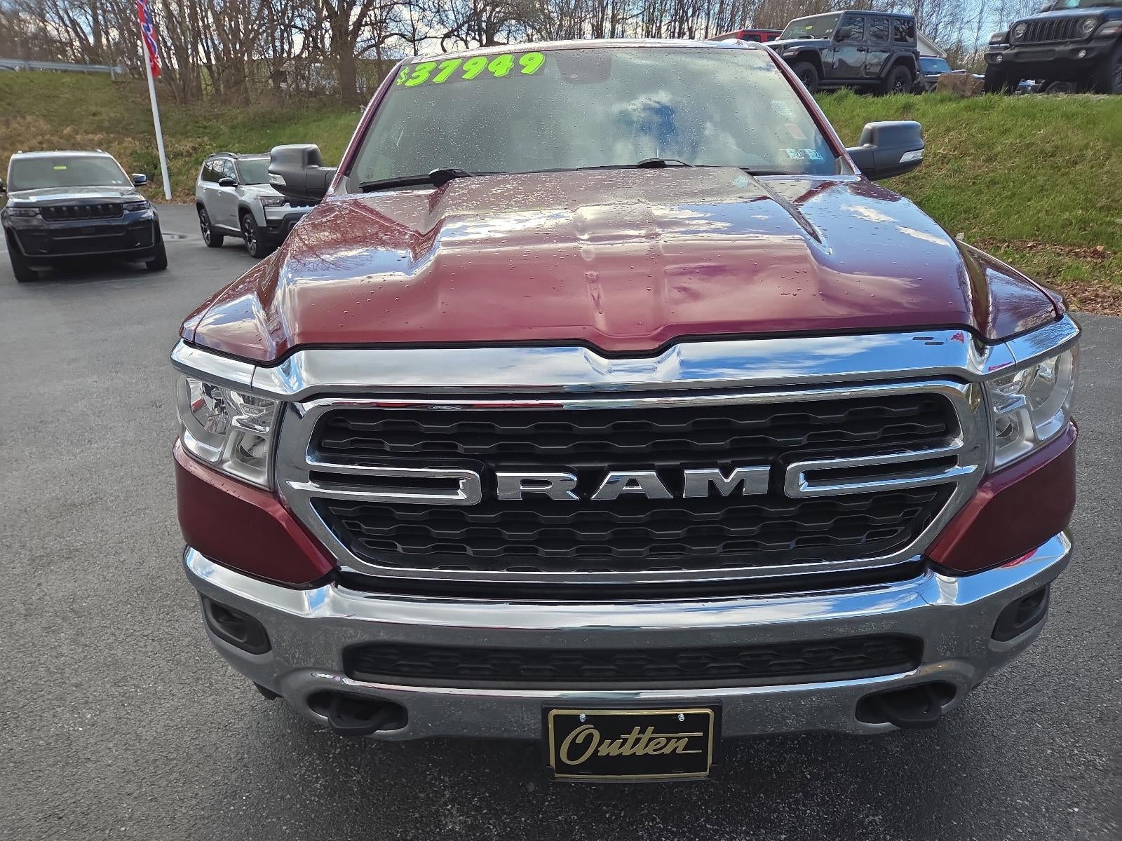 2022 RAM 1500 Big Horn 4x4 Crew Cab 5'7" Box