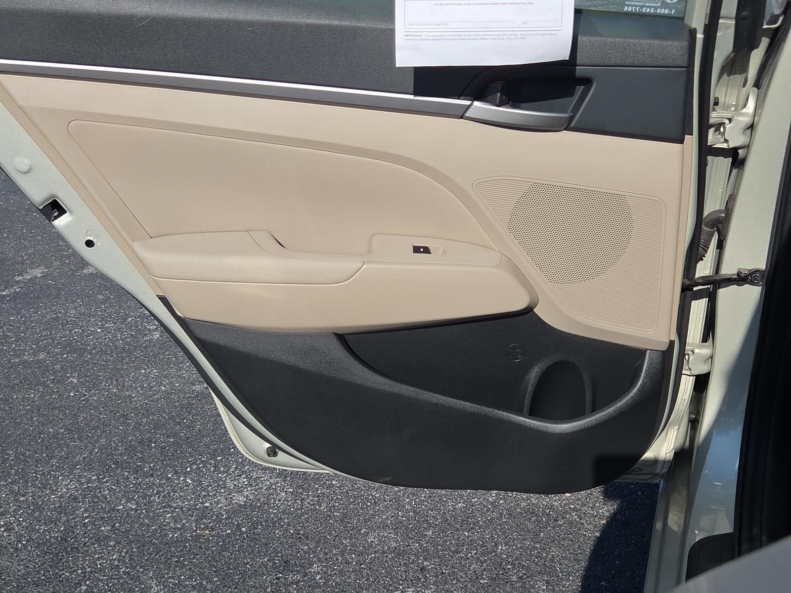 2018 Hyundai ELANTRA SEL 2.0L Auto