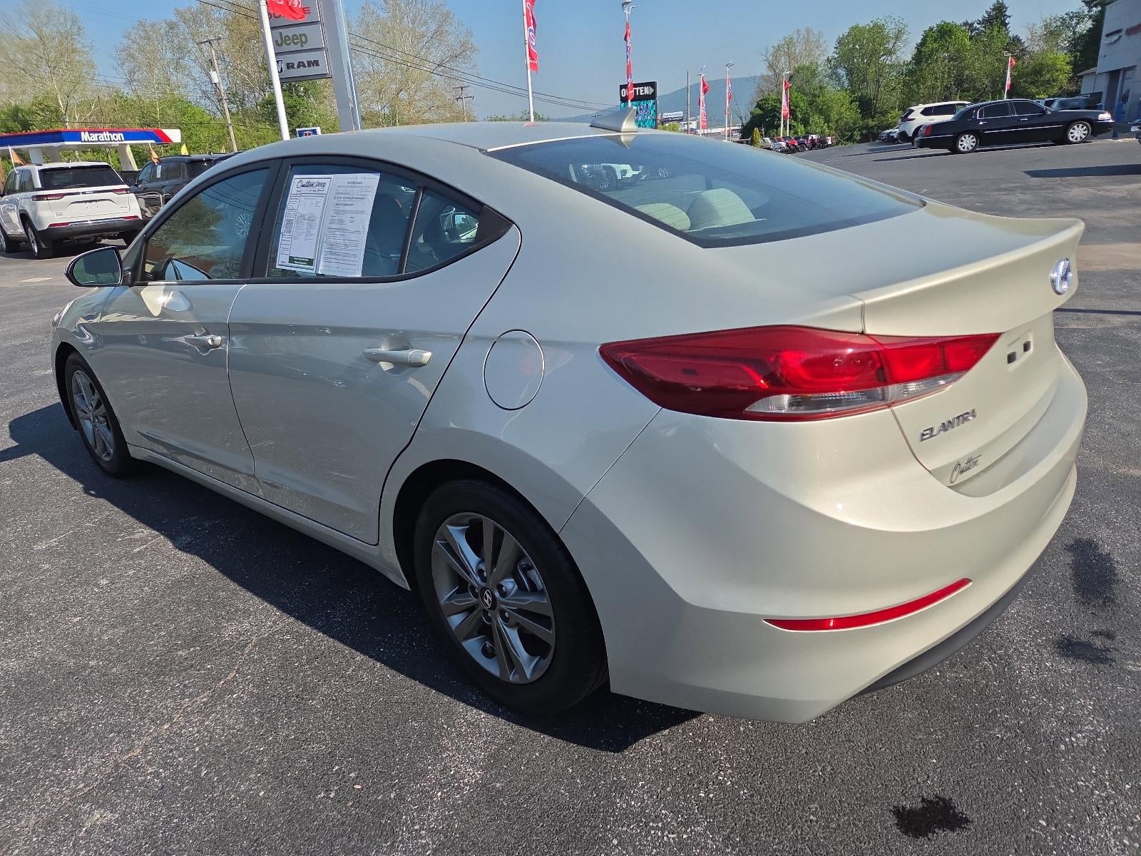 2018 Hyundai ELANTRA SEL 2.0L Auto