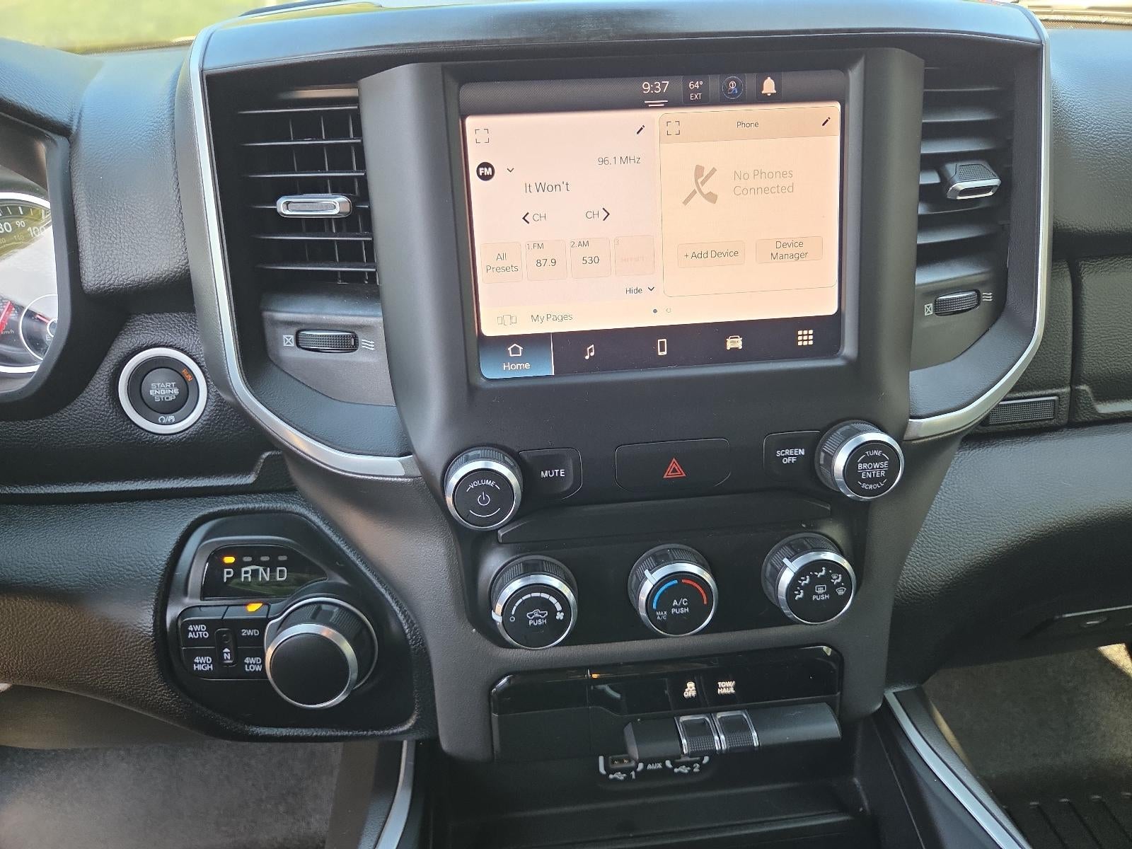 2022 RAM 1500 Big Horn 4x4 Quad Cab 6'4" Box