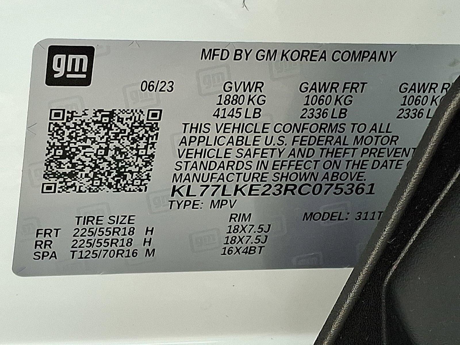 2024 Chevrolet Trax FWD 4dr ACTIV
