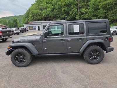 2023 Jeep Wrangler Willys Sport 4 Door 4x4
