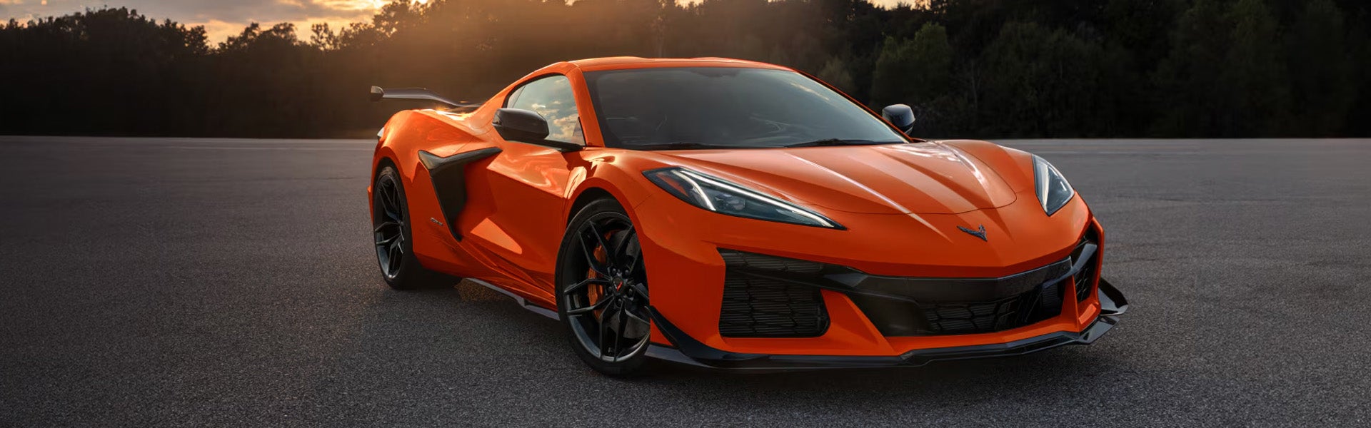 2027 Chevrolet Corvette Z06 coupe photographed from the rear three-quarter angle