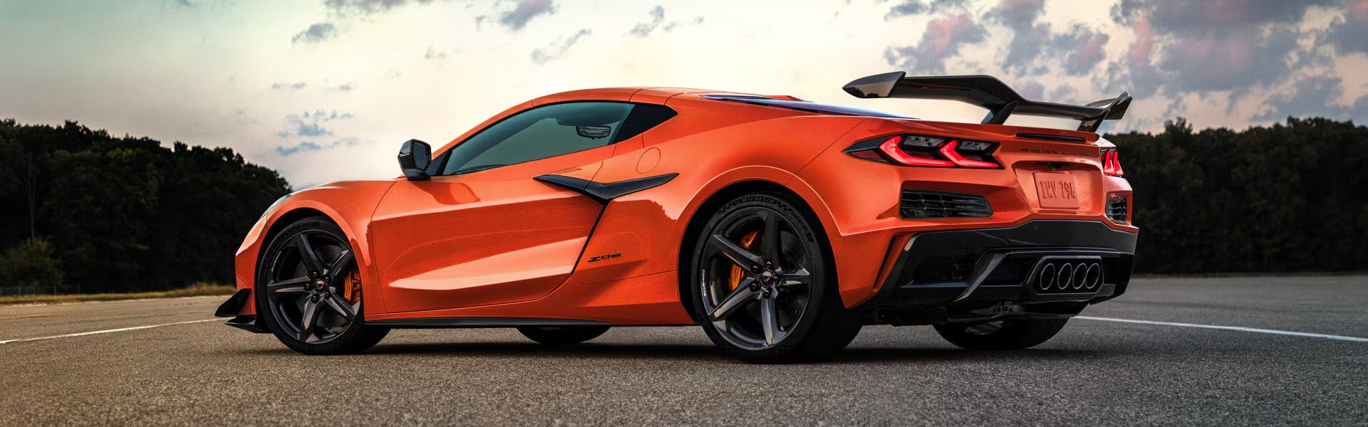 2027 Chevrolet Corvette Z06 coupe front three-quarter view