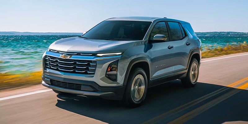 2026 Chevrolet Equinox shown from the rear three-quarter