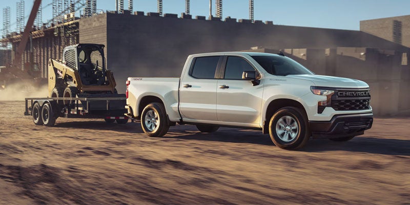 2026 Chevrolet Silverado 1500 pickup, front three-quarter view, available in PA