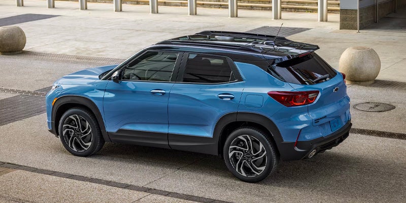 2026 Chevrolet Trailblazer interior detail and controls