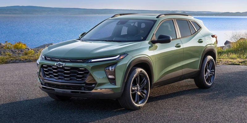 2026 Chevrolet Trax front three-quarter view