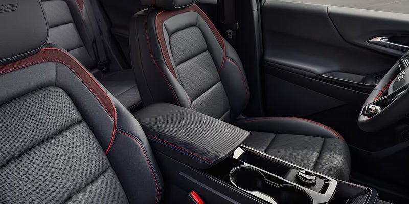 2027 Chevrolet Equinox front cabin showing the driver display and center touchscreen