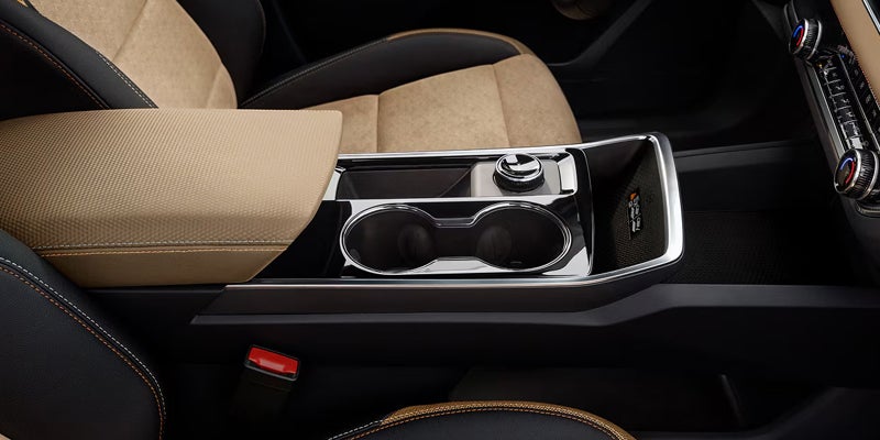 2027 Chevrolet Equinox rear seating area viewed through the open door