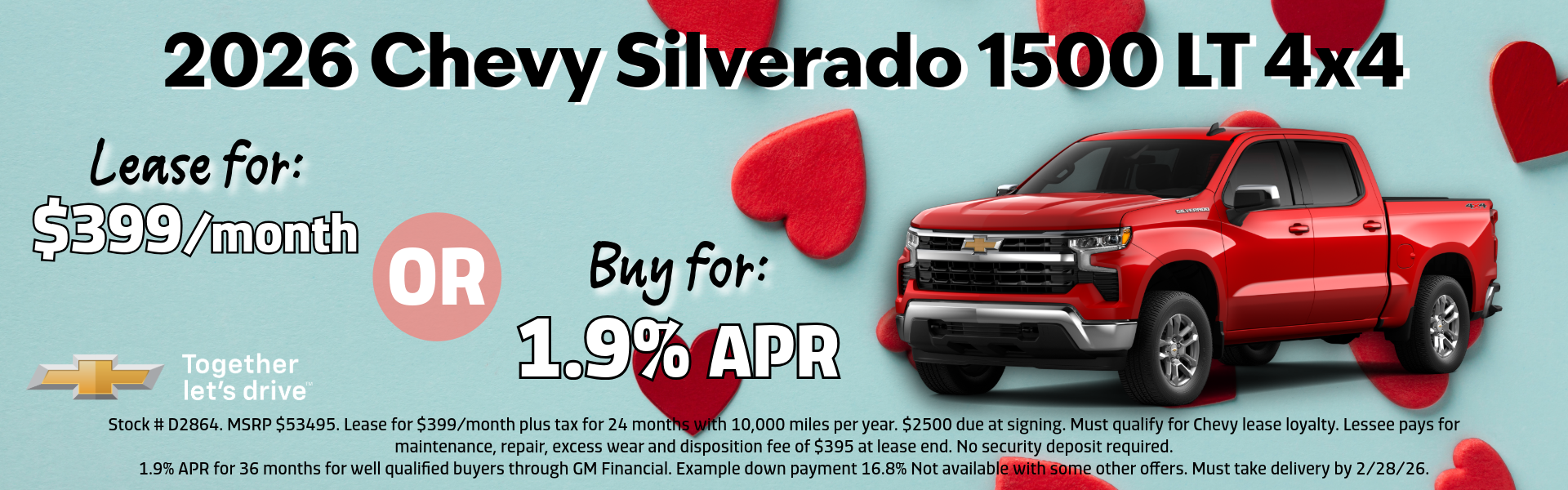 2026 Chevy Silverado 1500 LT 4X4