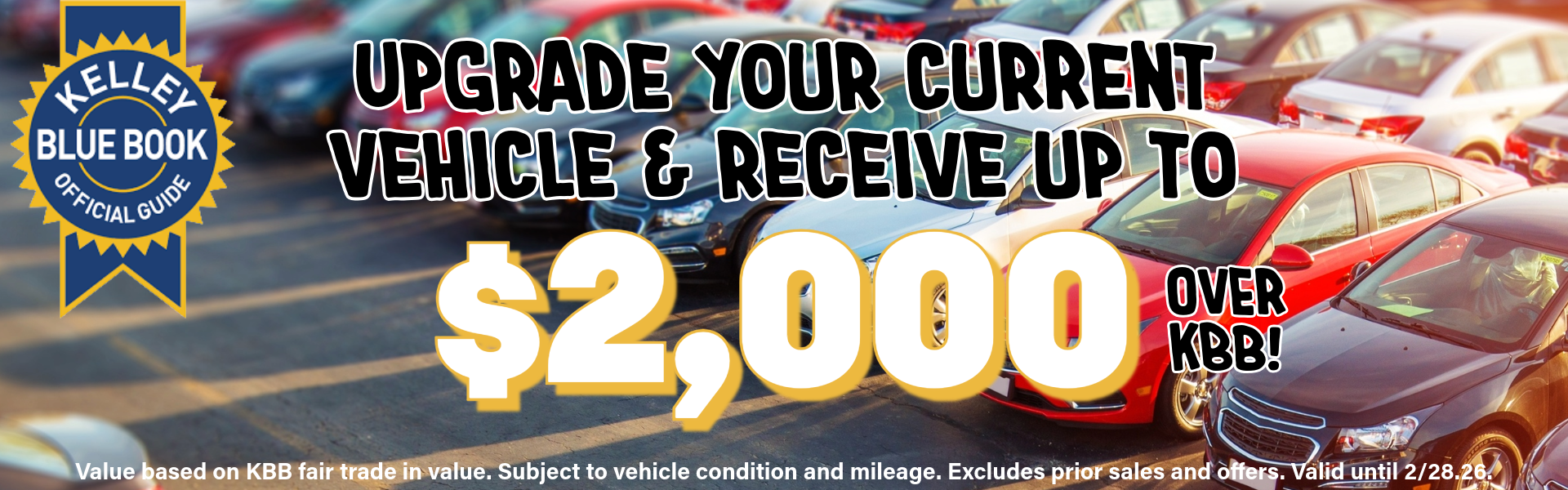 Kelly Blue Book Offer