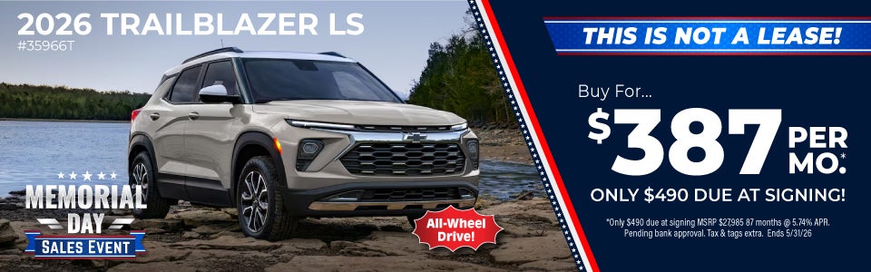 2026 TRAILBLAZER