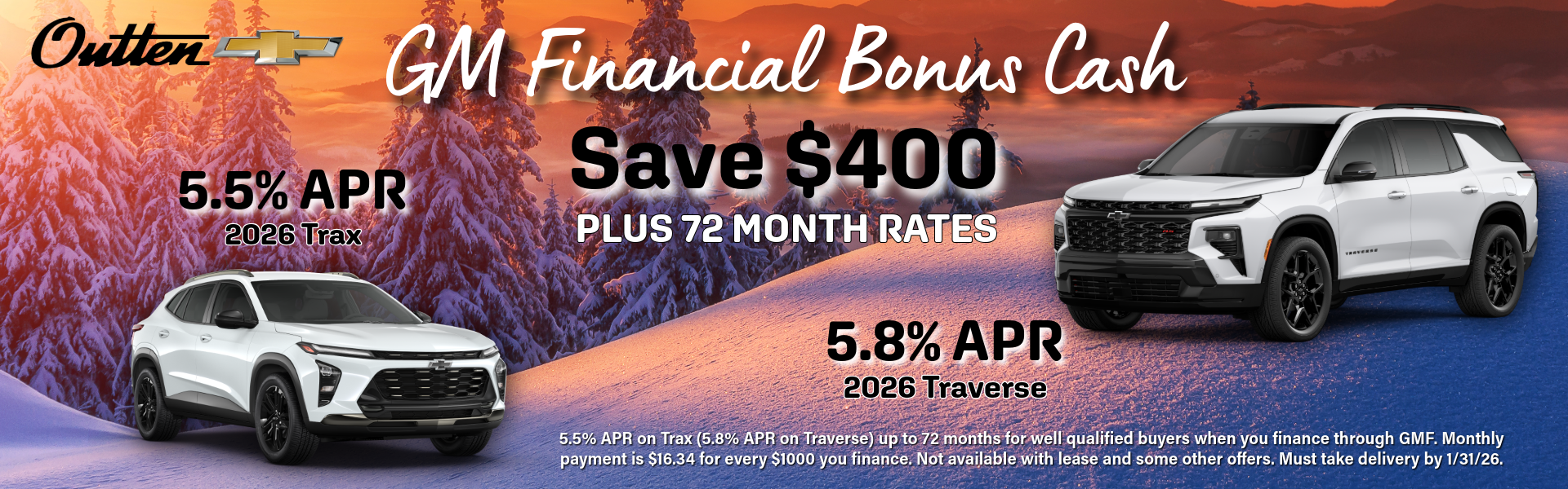 GM Financial Bonus Cash